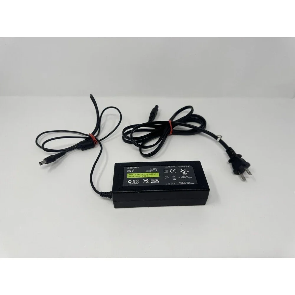 Sony AC-S20RDP3A 20V 3A Genuine OEM Power Adapter Charger N50 AC Adapter